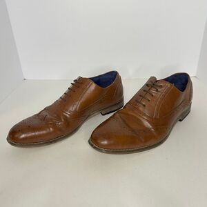 Curt & Larson Brown Wingtip Dress Shoe Uptown Style | Men Size 11